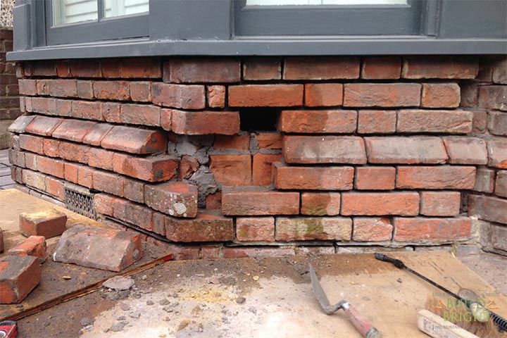 brick repair replacement Winchester Alresford Twyford Southampton Romsey Hampshire during brick repair replacement Winchester Alresford Twyford Southampton Romsey Hampshire during