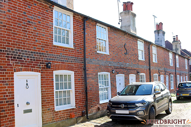 colebrook street winchester lime mortar repointing
